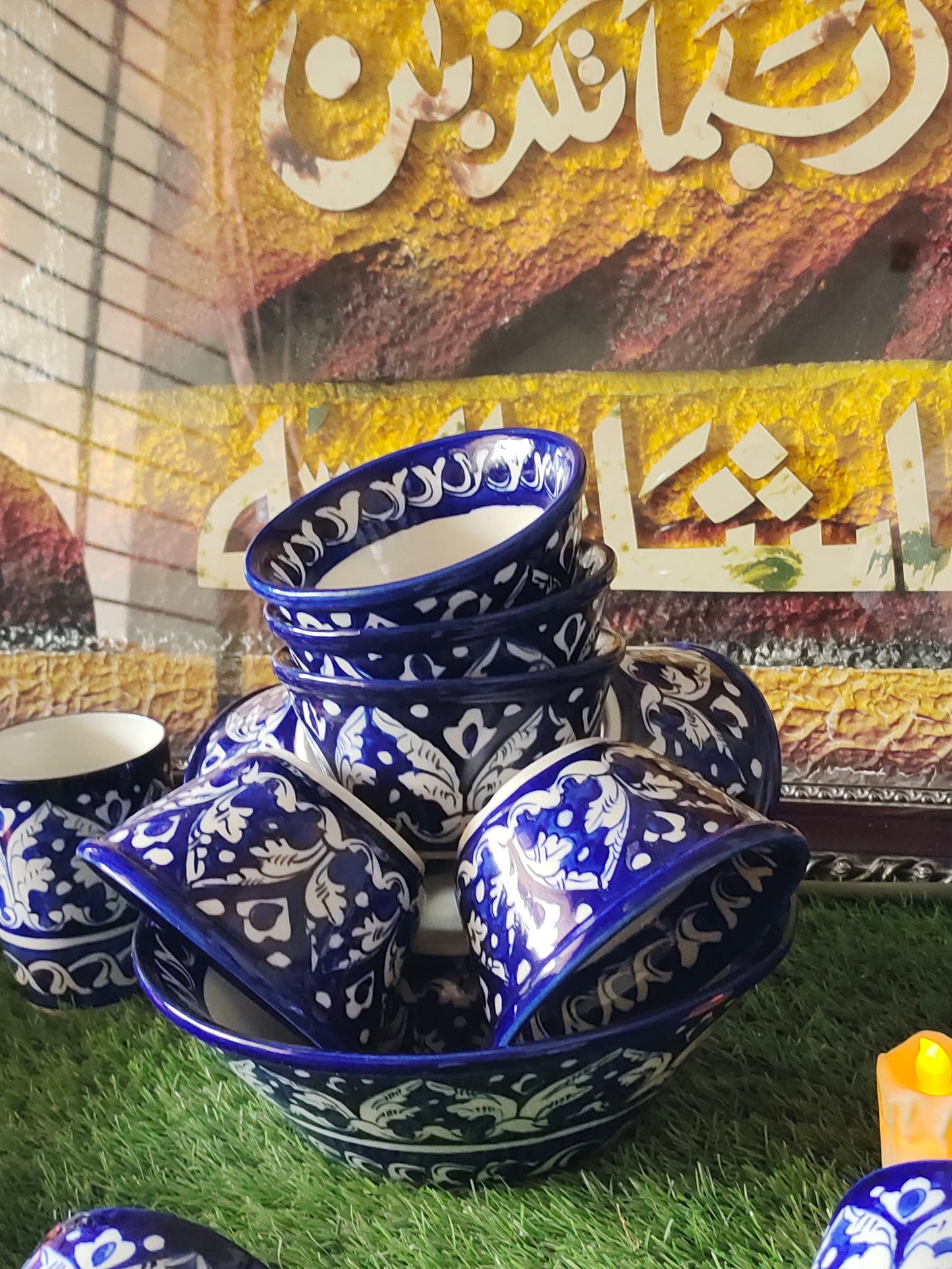 Serving Bowls Set | Desert Set | Bowls Set | Qty 9 pcs