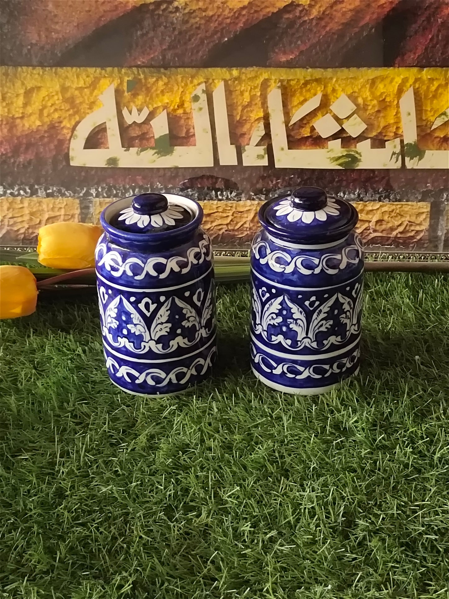 Handmade Ceramic Cover Jars | Spice Jar | Pickle Jar | Bundle Deals