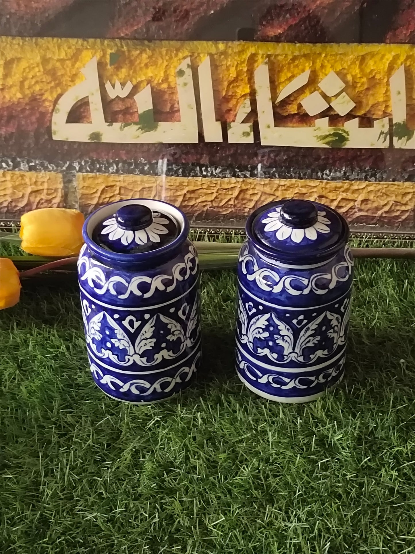 Handmade Ceramic Cover Jars | Spice Jar | Pickle Jar | Bundle Deals