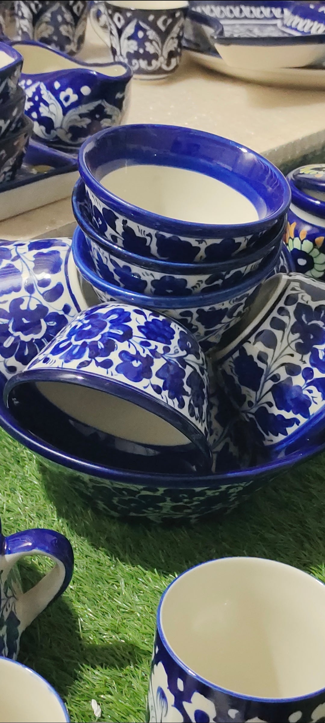 Serving Bowls Set | Desert Set | Bowls Set | Qty 7 pcs | Design Serina