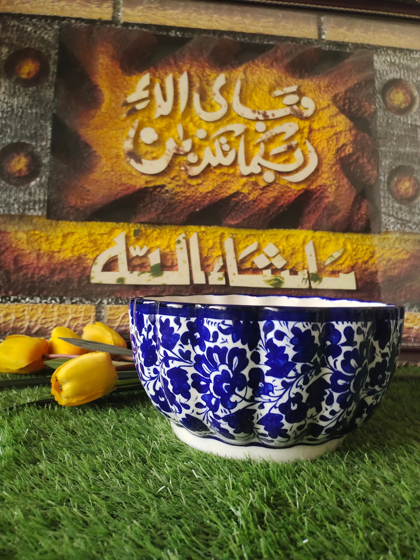 Ceramic Handmade Beautiful Serina Bowl Large size 10 inch & Deep 6 inch