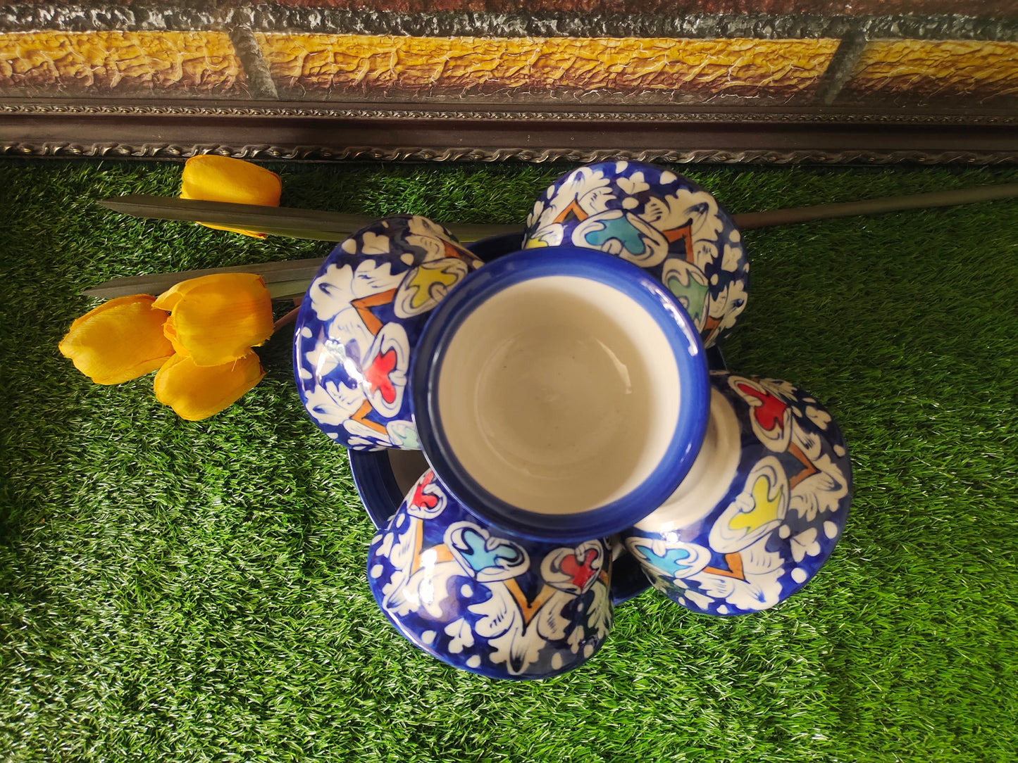 Ceramic Handmade Bowls Set | Dessert Set | Soup Set | Qty 7 pcs