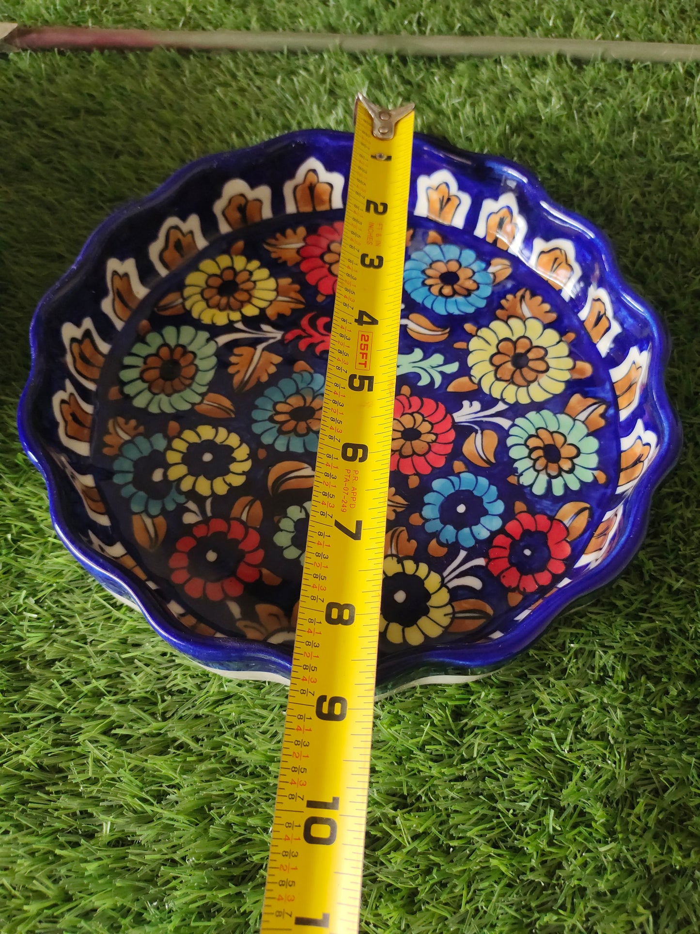 Ceramic Handmade Apple Dish | Size 9 inch