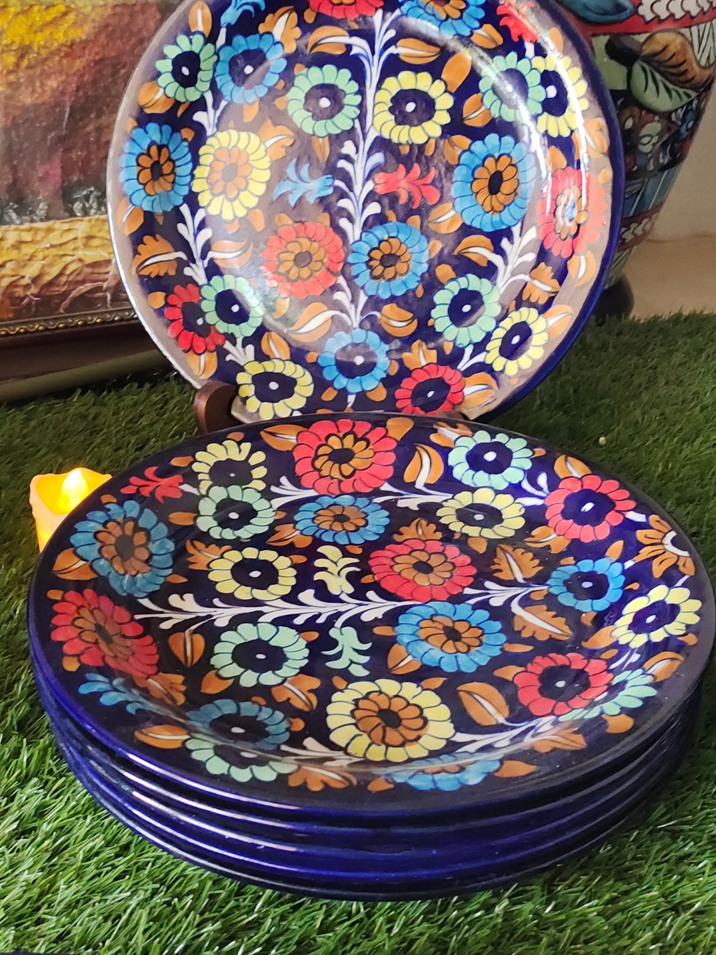 Ceramic Handmade Dinner Plate | 10 inch Size