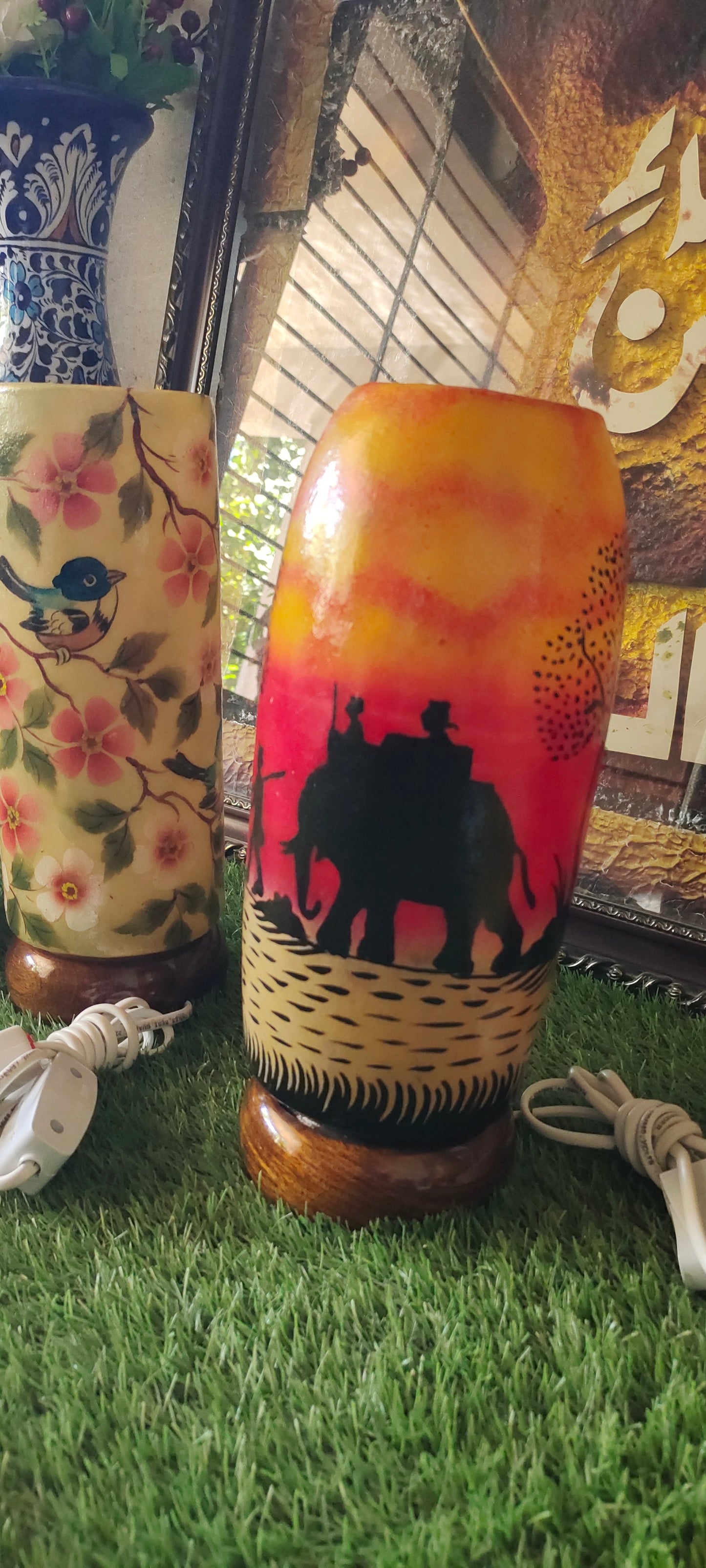 Handmade Camel Skin Lamps | Quantity 05