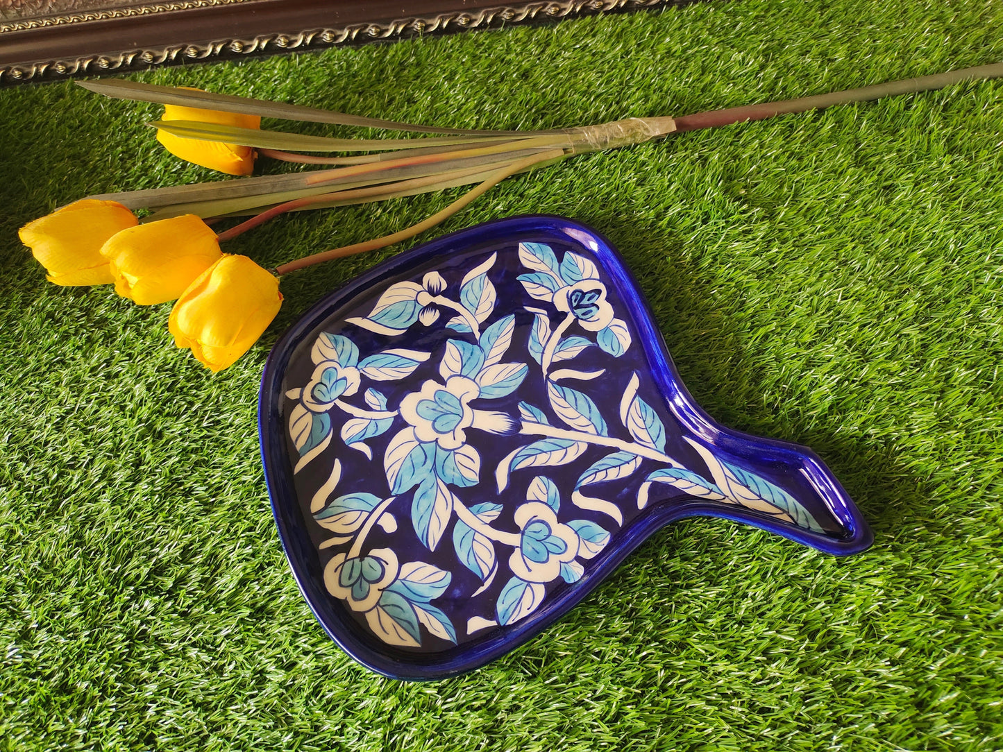 Ceramic Handmade Serving Dish Platter | Size 13 inch