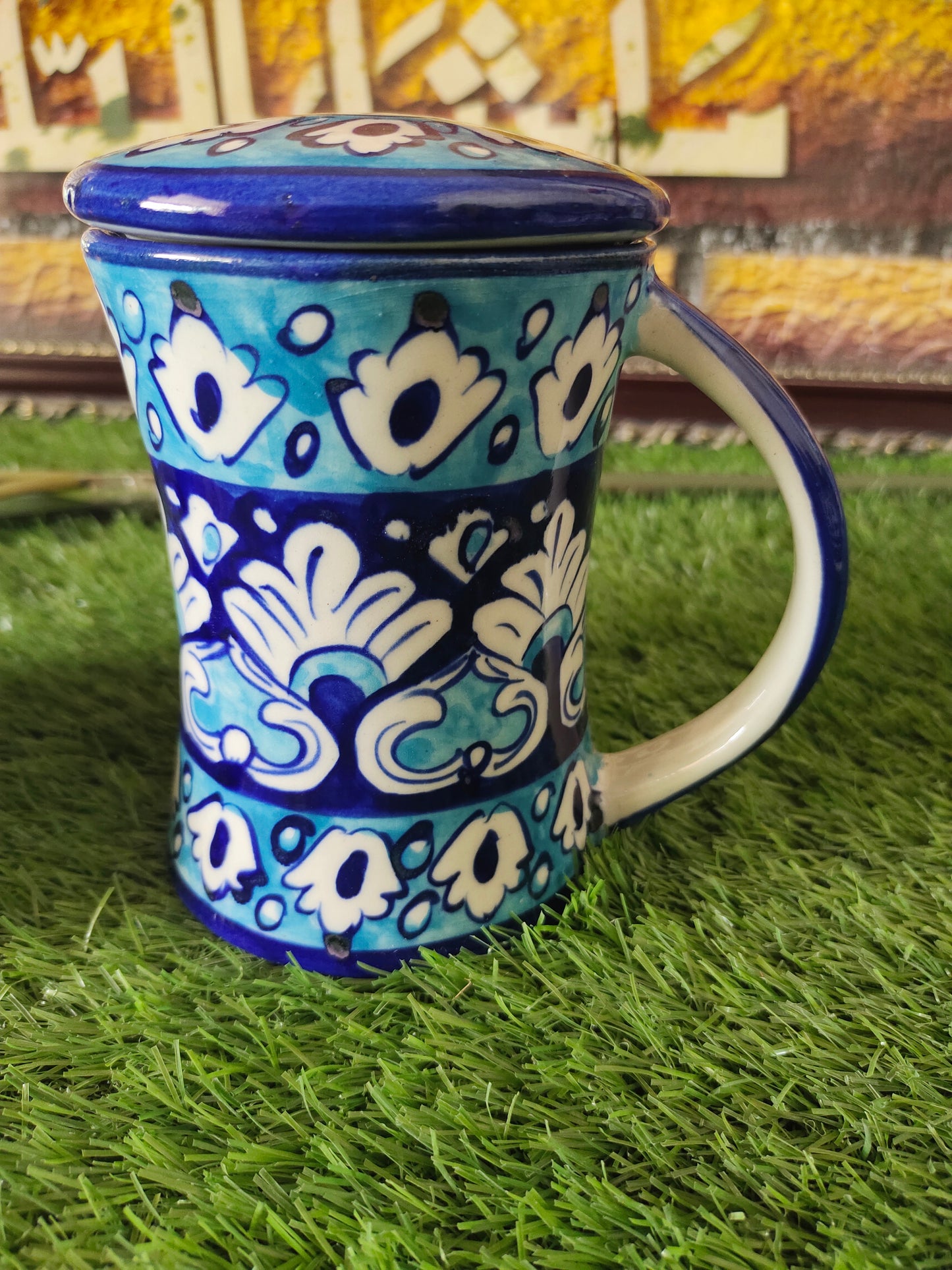 Bundle Deals | Ceramic Handmade Tea | Coffee | Juice Mug with Cover