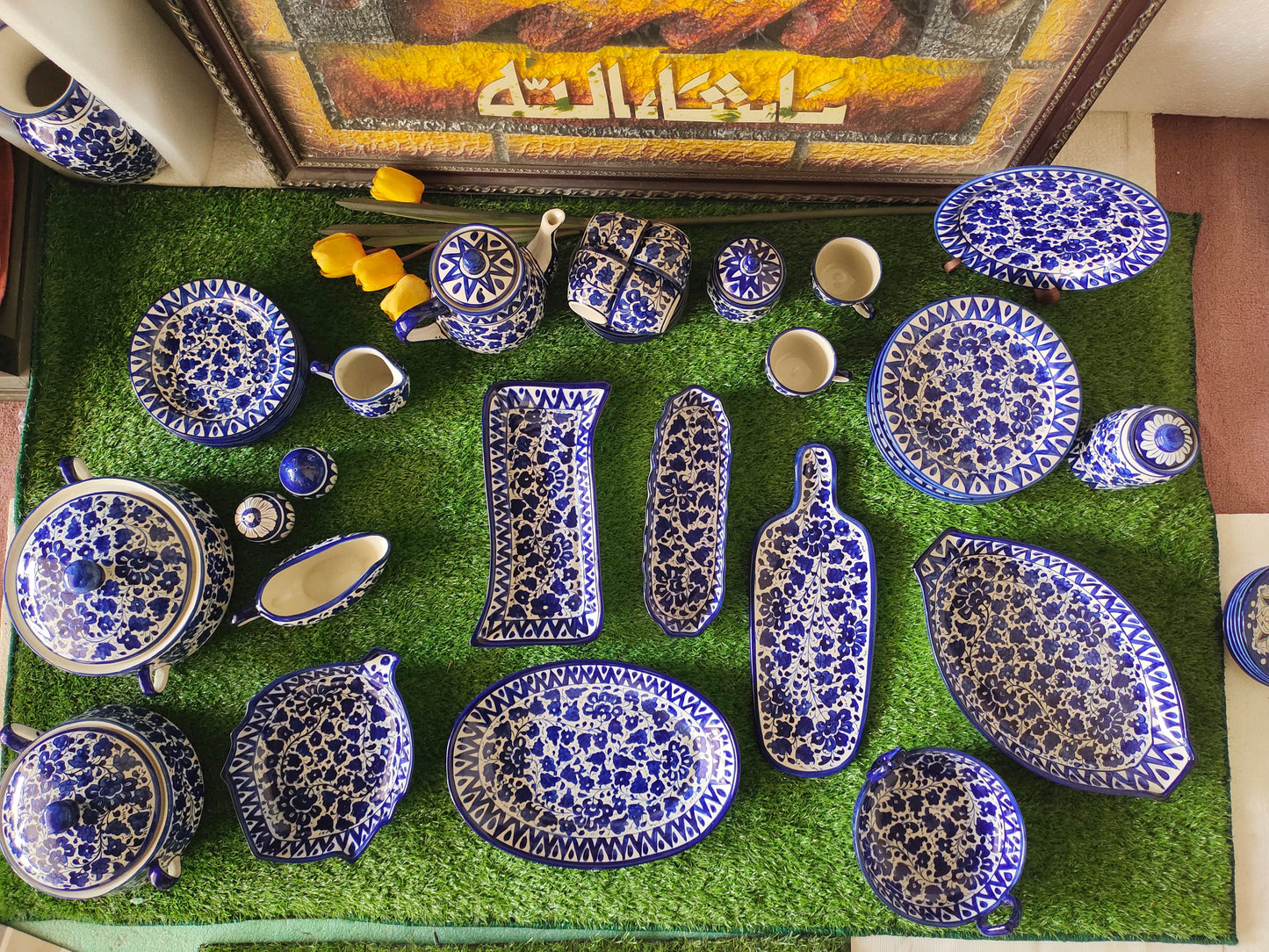 Customized Dinner set | 6 Person Serving| Wedding Package | Serena Design | Free Delivery | Free Gift
