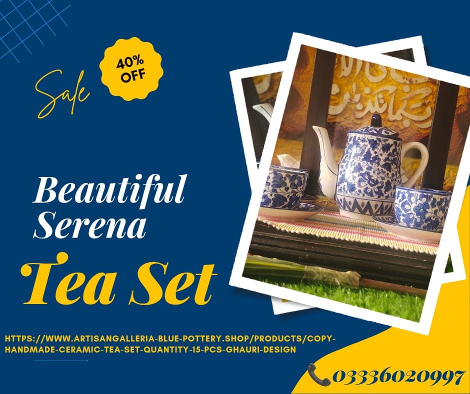 Tea Sets | 06 Person Serving | 15 Pcs
