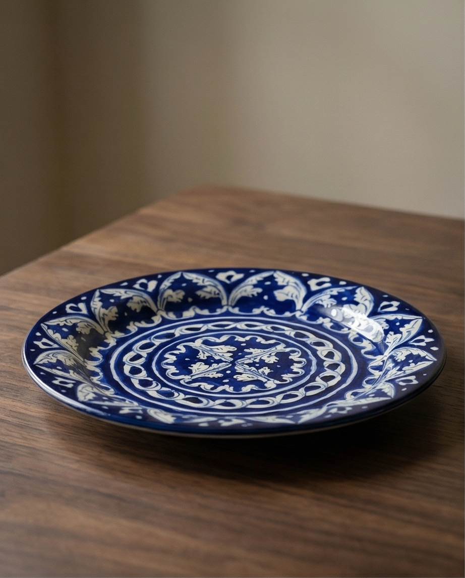Ceramic Handmade Dinner | Rice Plate | Size 10 inch