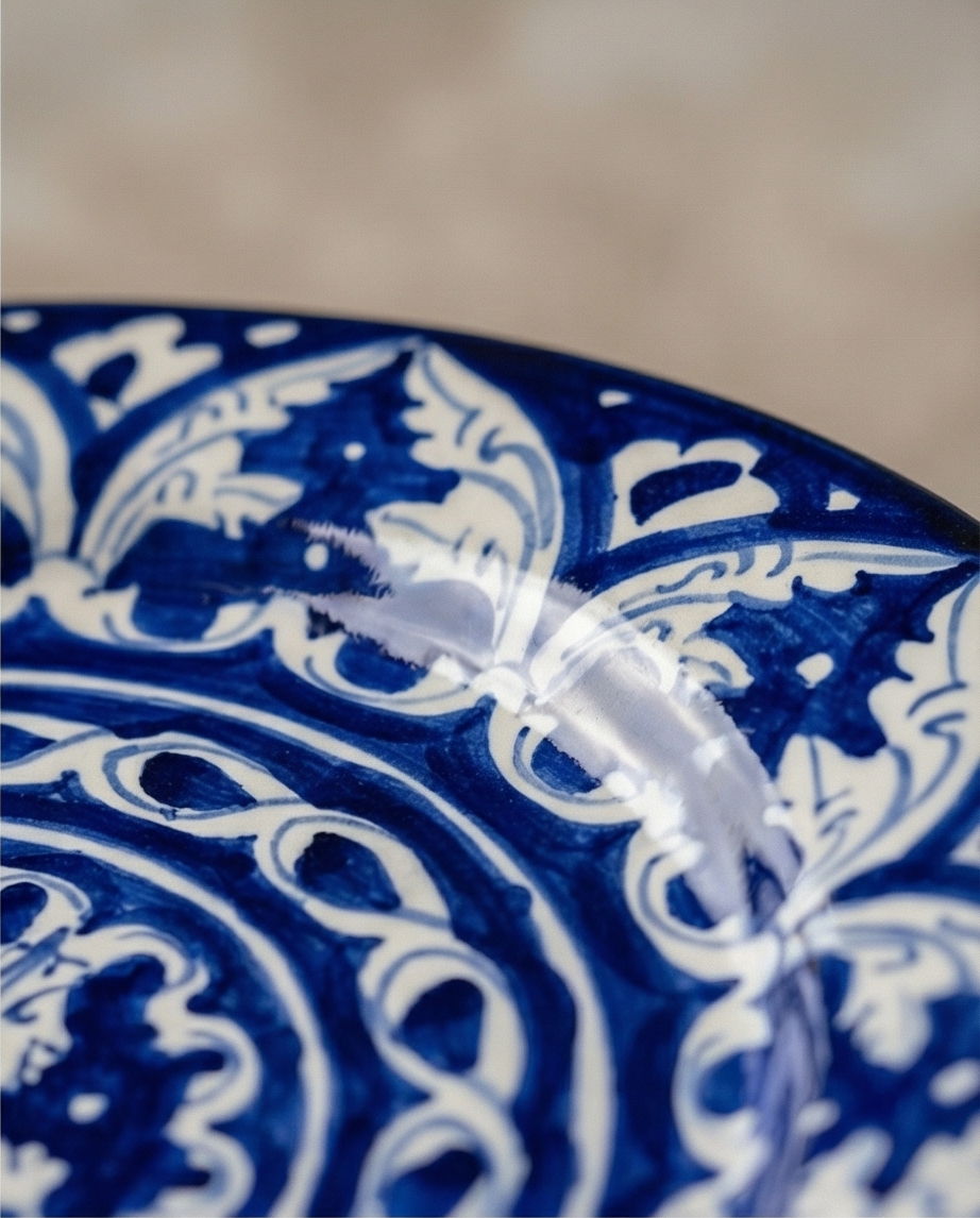 Ceramic Handmade Dinner | Rice Plate | Size 10 inch