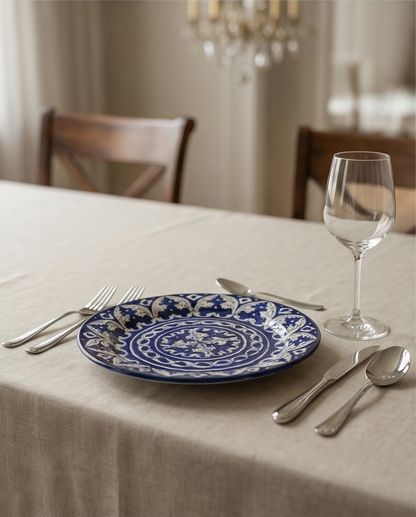 Ceramic Handmade Dinner | Rice Plate | Size 10 inch