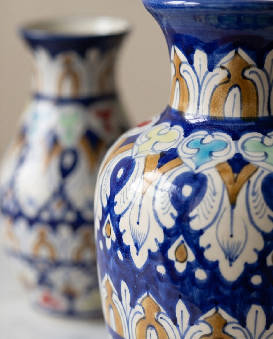 Ceramic Handmade Vases Set 3 Pcs