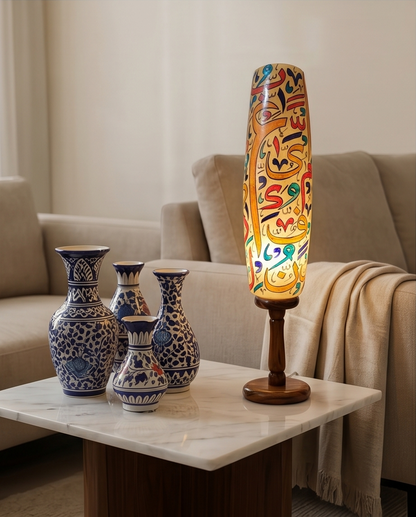 Customized Handmade Camel Skin Calligraphy Lamp🎁🛒