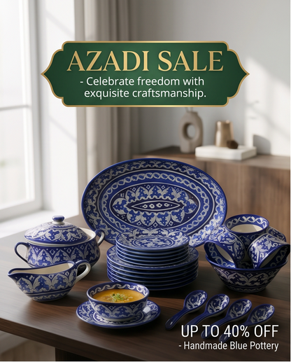 Ceramic Handmade Customized Dinner Set