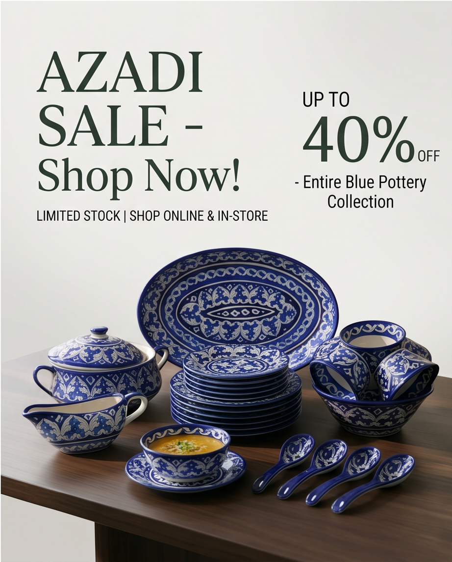 Ceramic Handmade Customized Dinner Set