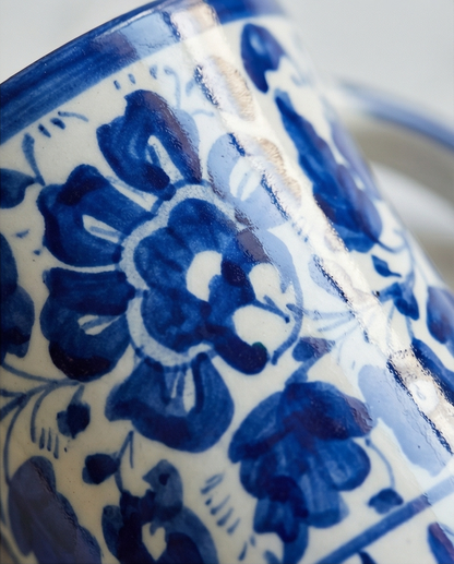 Ceramic Handmade Concave Tea | Coffee Mugs