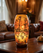 Customized Handmade Camel Skin Lamp Size 16 inch