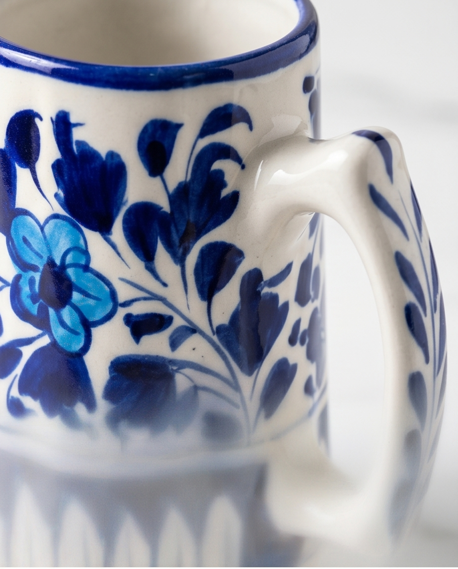 Ceric Hamade Lassi Mugs Pair with Half Plate & Vase🎊