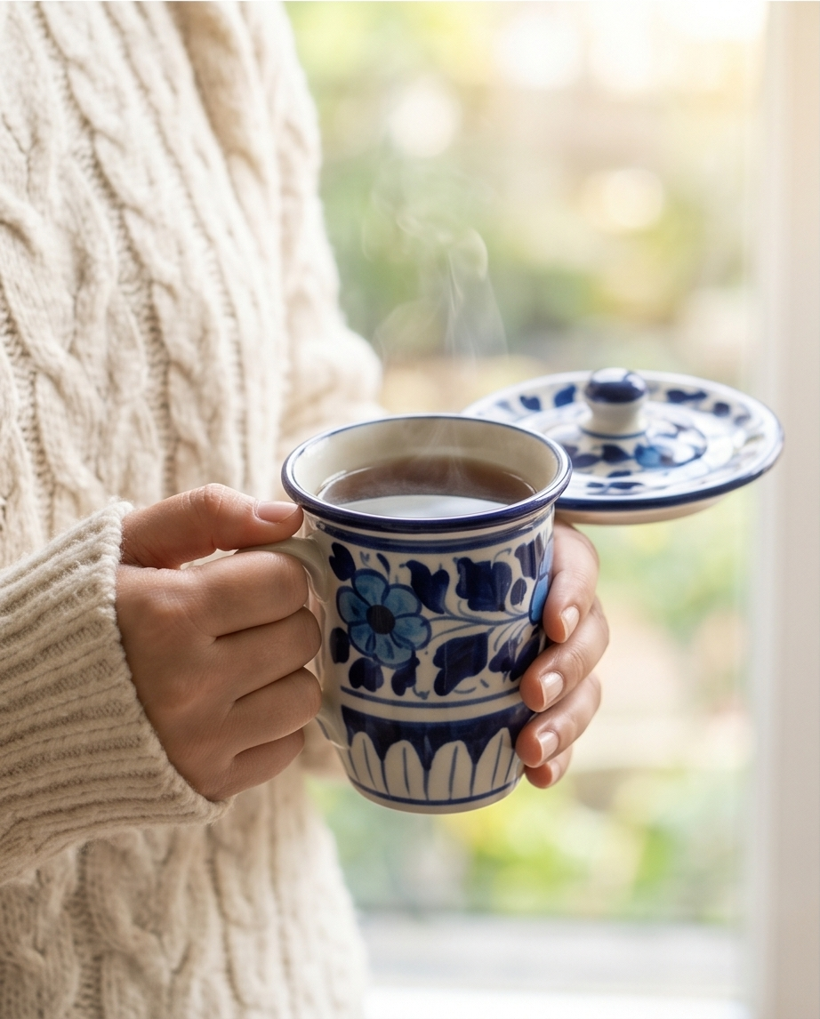 Ceramic Handmade Tea Mug Set Gift Box to Loved Ones❤️🔥💫😍
