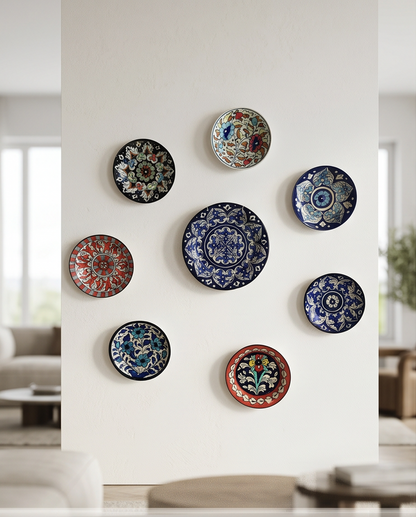 Ceramic Handmade Customized Wall Hanging Plates 🎁