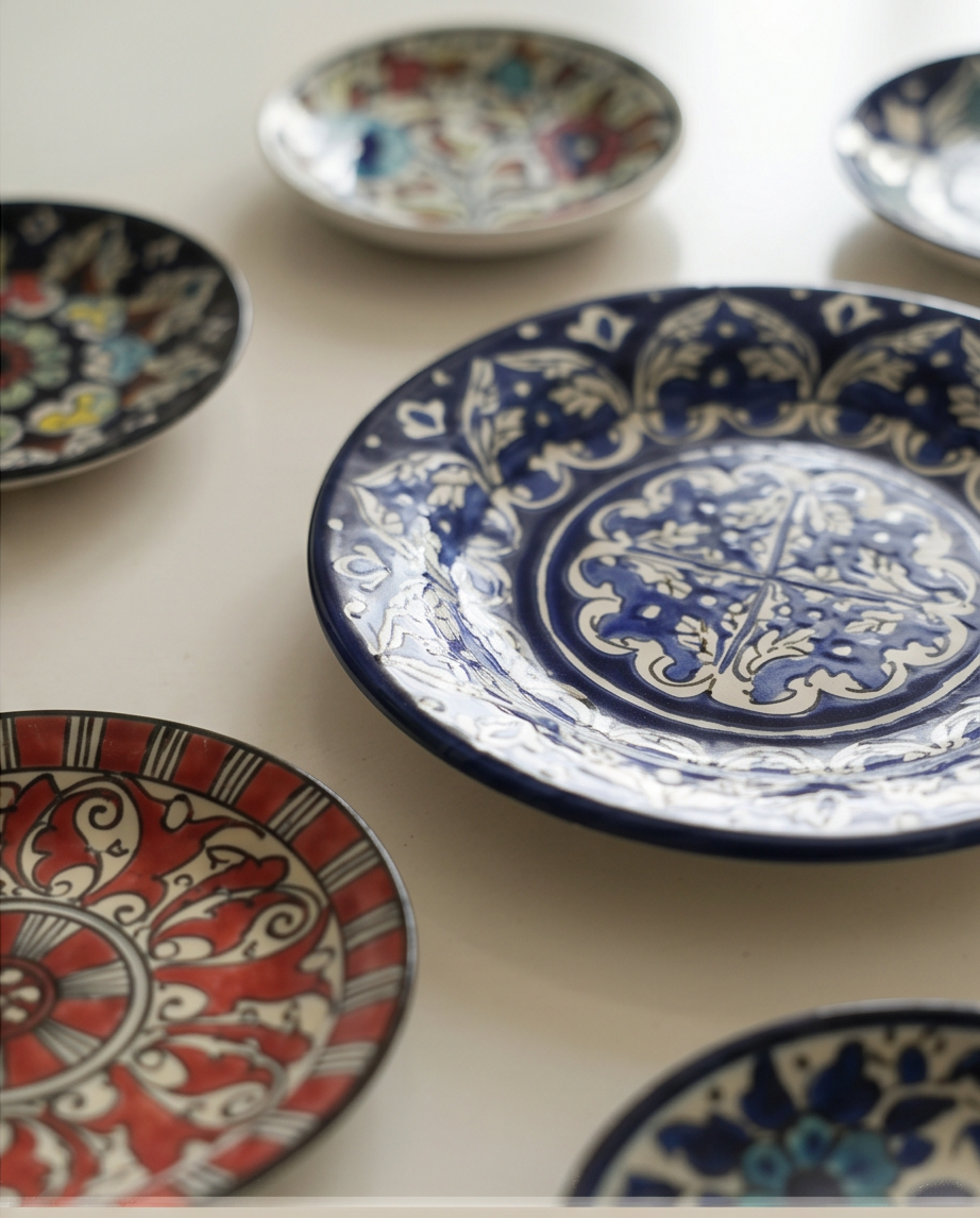 Ceramic Handmade Customized Wall Hanging Plates 🎁