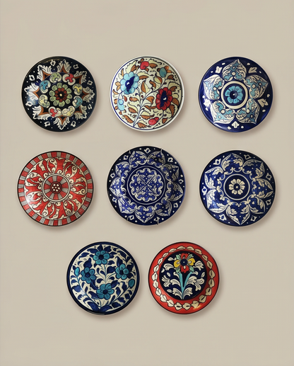 Ceramic Handmade Customized Wall Hanging Plates 🎁