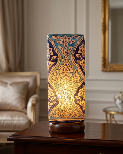 Customized Handmade Camel Skin Lamp Size 12 inch