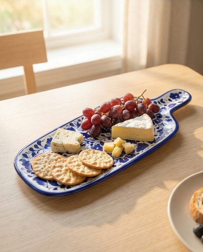 Ceramic Handmade BAT Dish for Breakfast | Size 16 inch