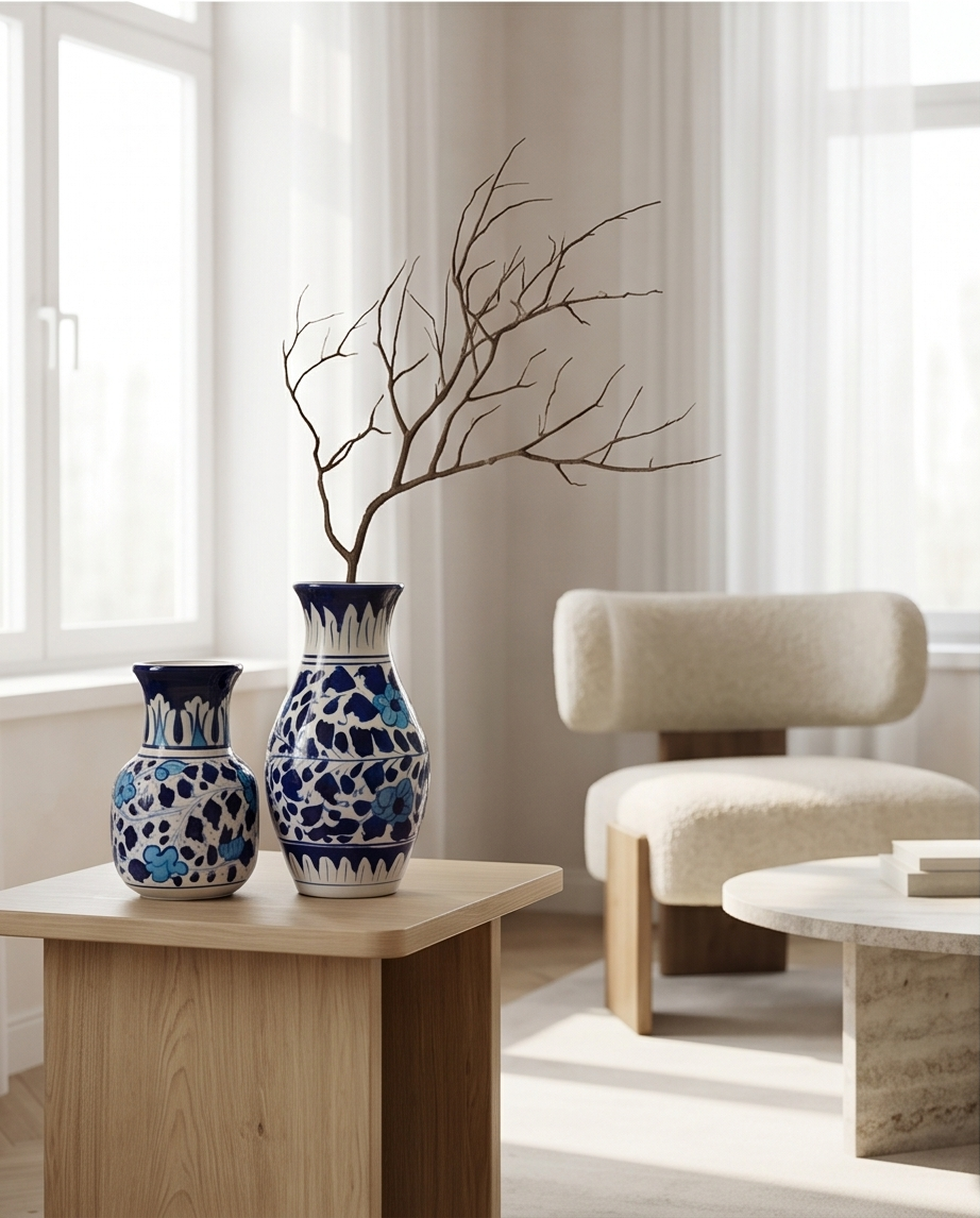 Ceramic Handmade Vases Bundle Deals Gift 3 Pcs