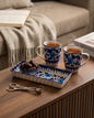 Ceramic Handmade Customized Mug Pair ith Serving Dish Eid Sale🎁