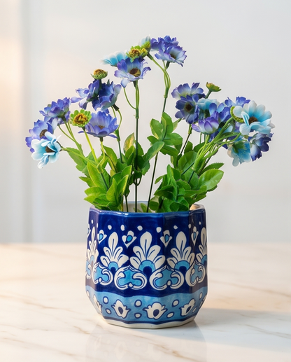 Ceramic Handmade Customized Elegant Planter size 5.5 inch Eid Gifting🎁