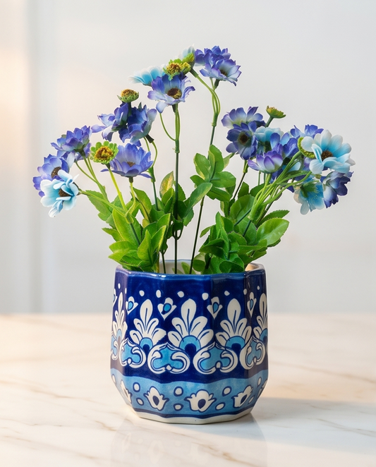 Ceramic Handmade Customized Elegant Planter size 5.5 inch Eid Gifting🎁