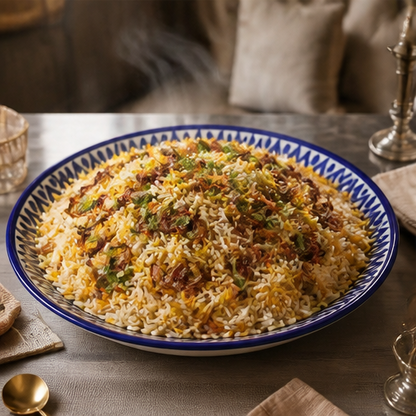 Ceramic Handmade Rice | Biryani Platters for Servings 🎁