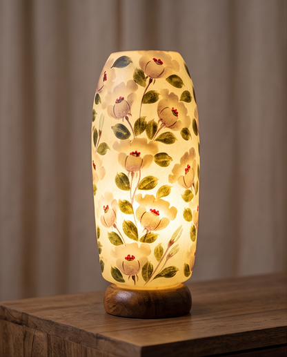 Customized Handmade Camel Skin Lamp Size 12 inch