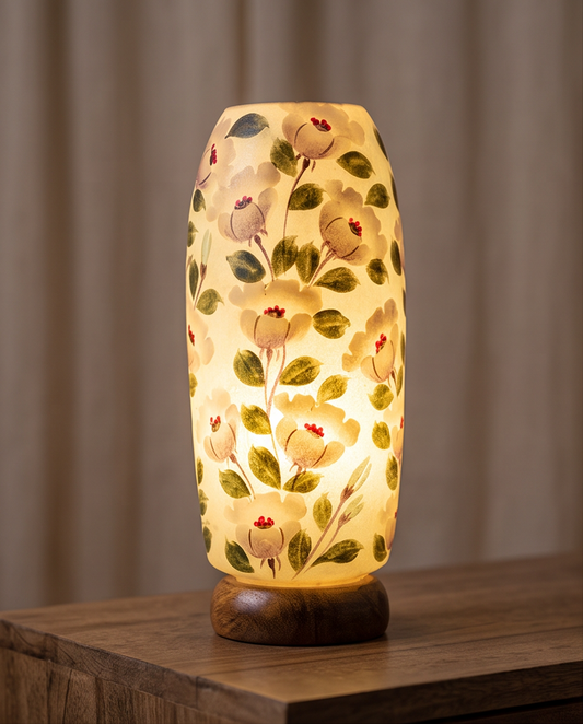 Customized Handmade Camel Skin Lamp Size 12 inch