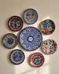 Ceramic Handmade Wall Hanging Plates