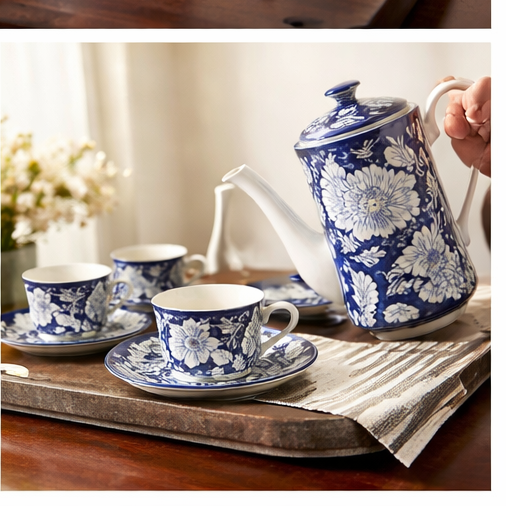 Ceramic Handmade Tea Set