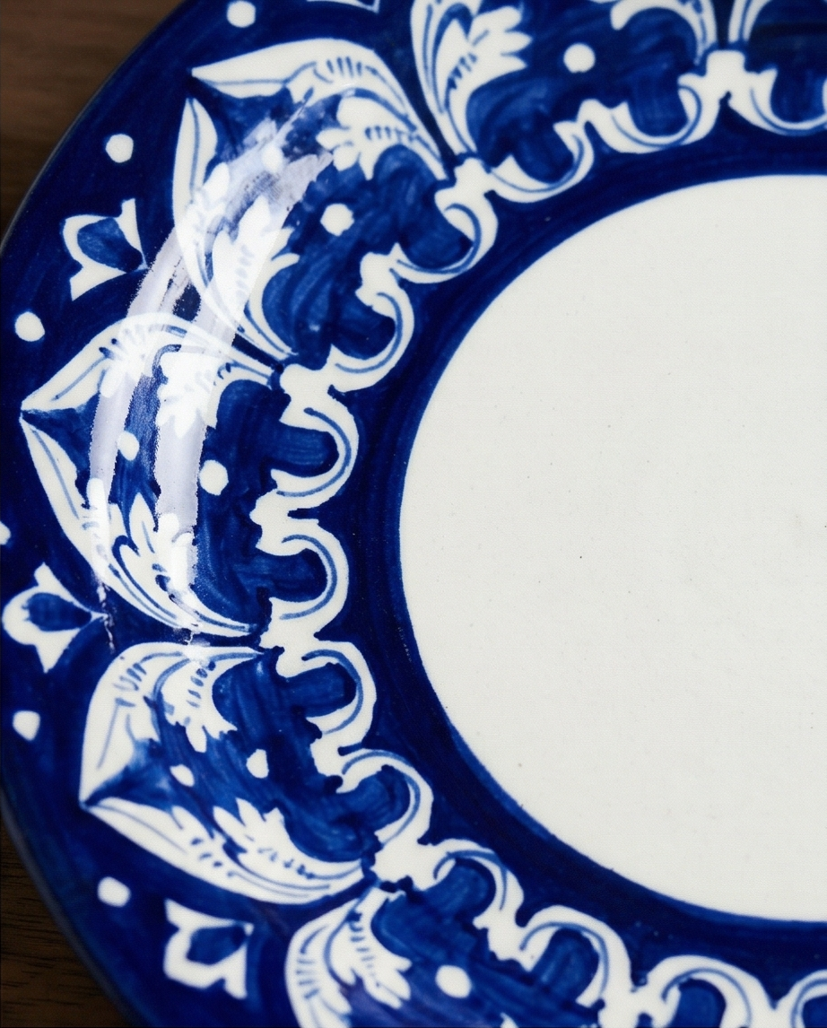 Ceramic Handmade Dinner Plate |Size 10 inch