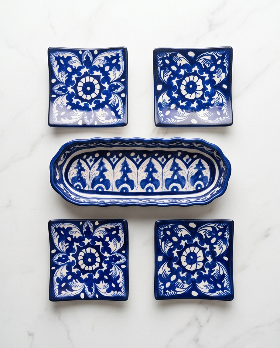 Ceramic Handmade Serving Dishes Gift Box🎁