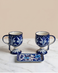 Ceramic Handmade Wine Cups Pair for Dessert Ice Cream for Gift Box🎁