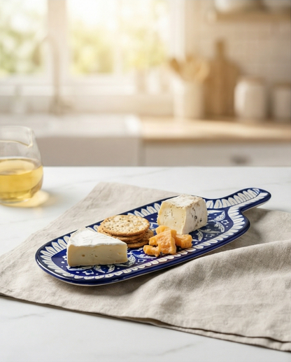 Ceramic Handmade BAT Dish | Cheese Tray