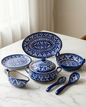 Ceramic Handmade Blue Pottery Bundle Deals