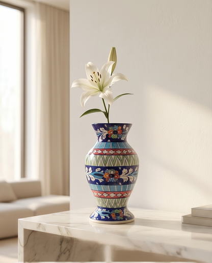 Ceramic Handmade Customized Table Vase | Size 12 inch