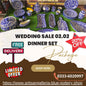 Customized Dinner set | 6 Person Serving| Wedding Package | Serena Design | Free Delivery | Free Gift