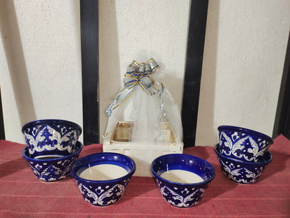 Ceramic Handmade Customized Bowls Set for 06 Men set
