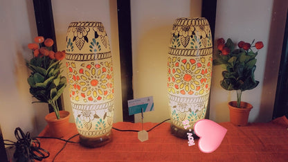 Camel Skin Lamp Handmade | Size 16 inch