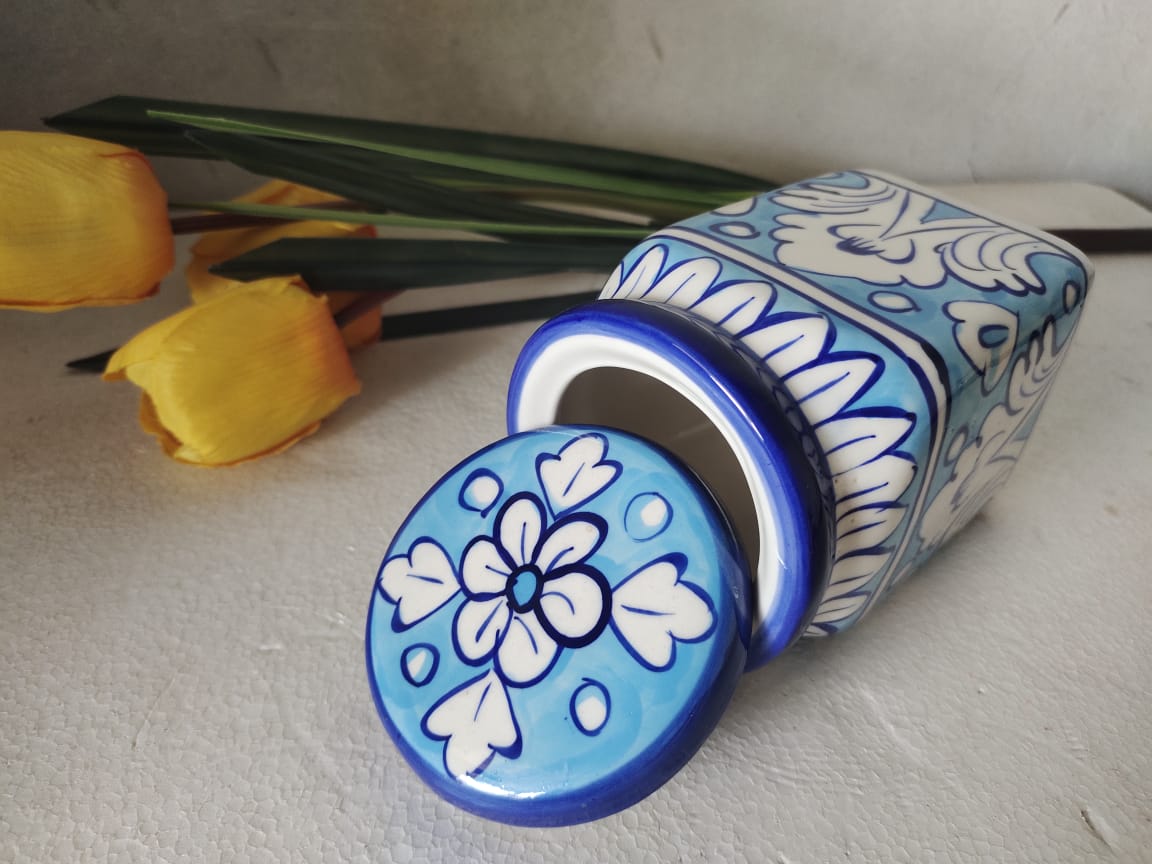 Ceramic Handmade Spice Jar | Pickle Jar