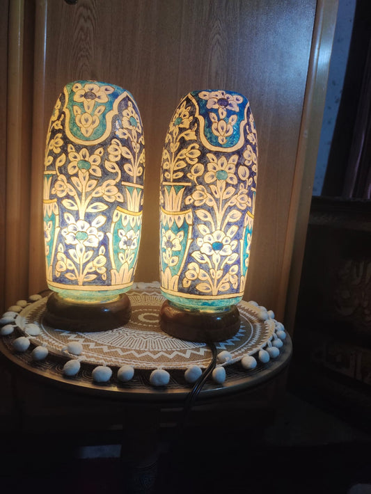 Camel Skin Lamp Handmade | Size 12 inch