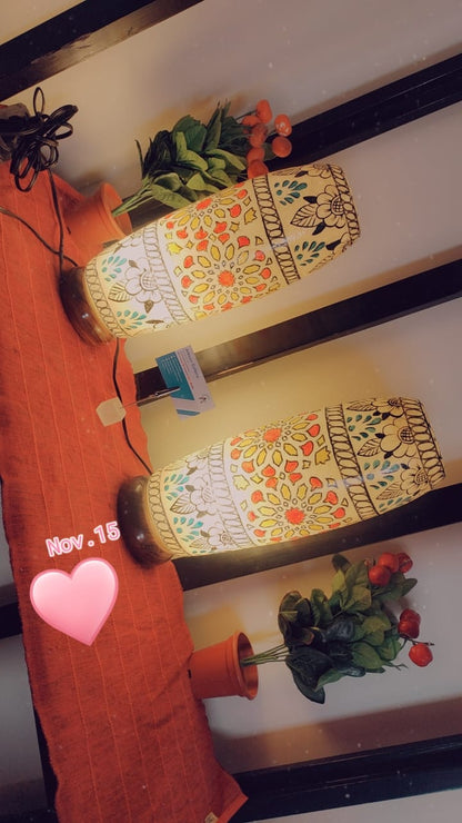 Camel Skin Lamp Handmade | Size 16 inch